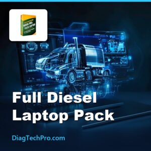 Full Diesel Laptop Pack – All-in-One Diagnostic Solution for Diesel Technicians