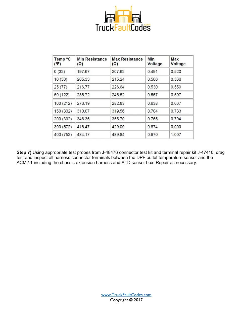 3250 FMI 31 GHG14 — Detroit DD Series DOC Temperature Rise Fault - page 2 is available after signing in