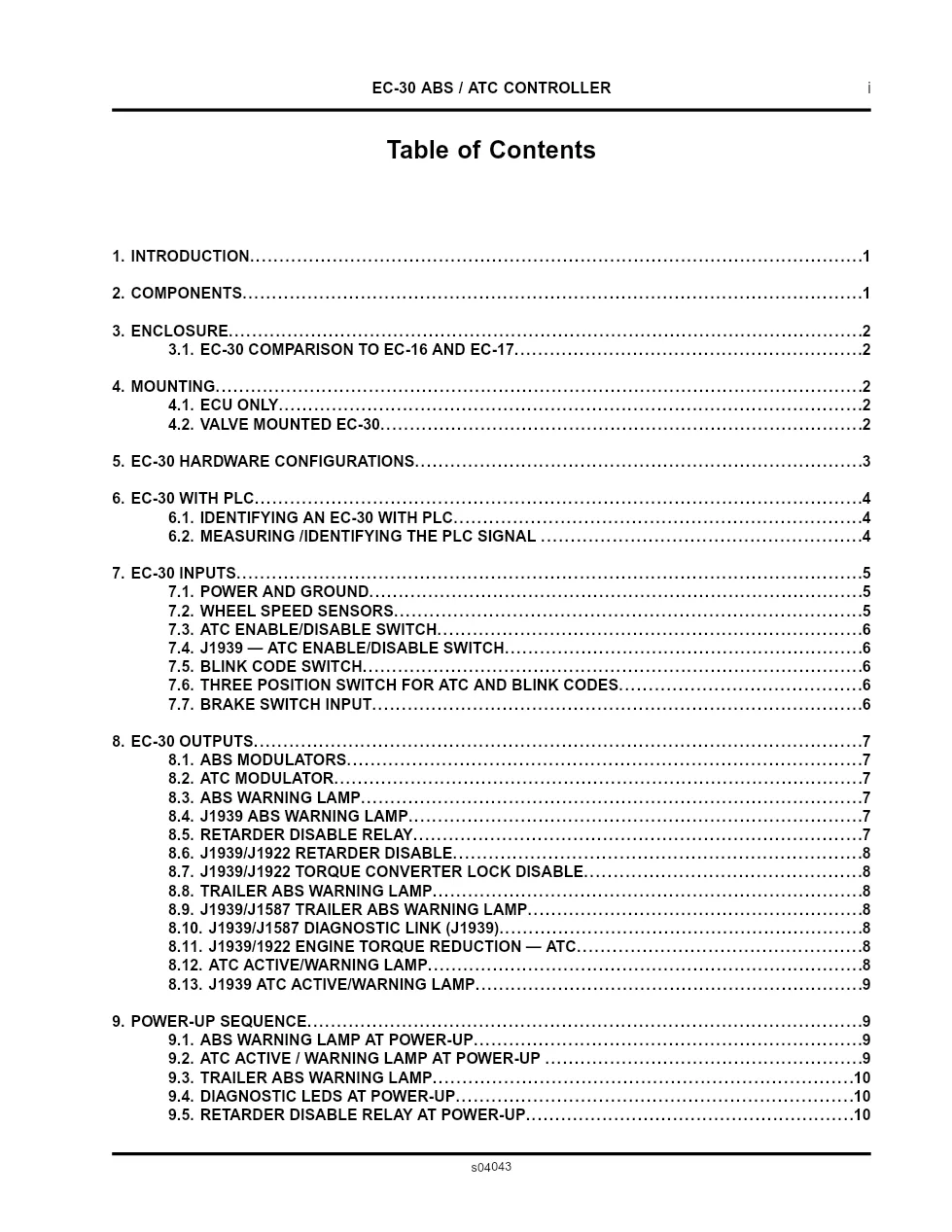 Bendix EC-30 ABS Service Manual — Publication S04043 — PDF, 50 - page 3 is available after signing in