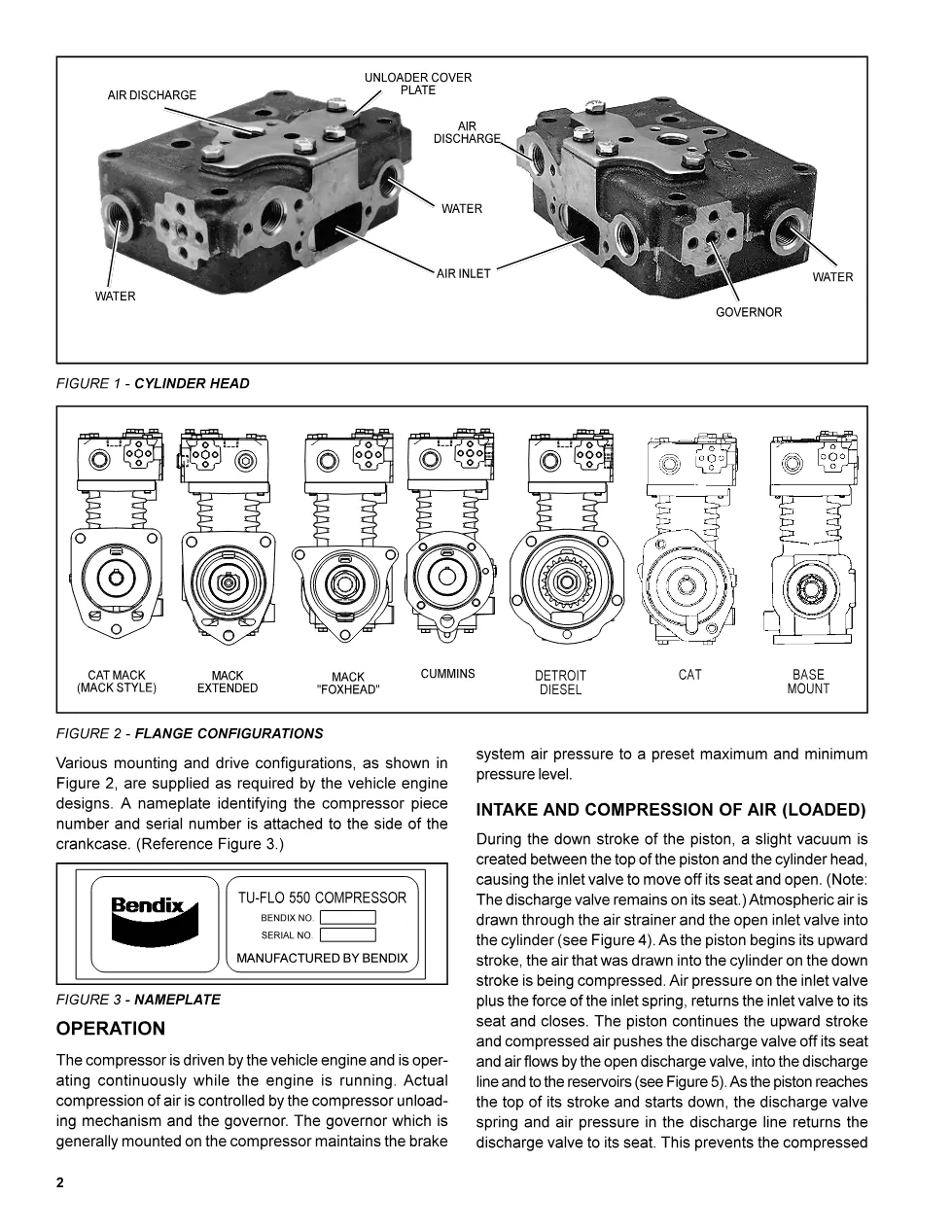 Bendix TU-FLO 550 Compressor Service Manual – PDF, 20 Pages - preview page 2 of 3