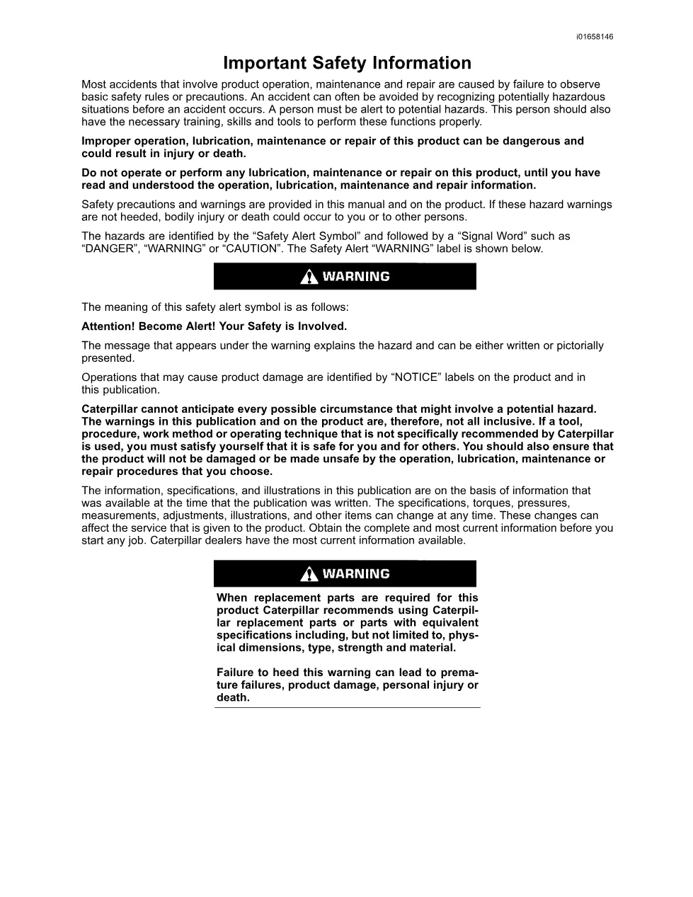 CAT 3126 Troubleshooting Manual — RENR1367 — PDF, 412 Pages - preview page 2 of 3