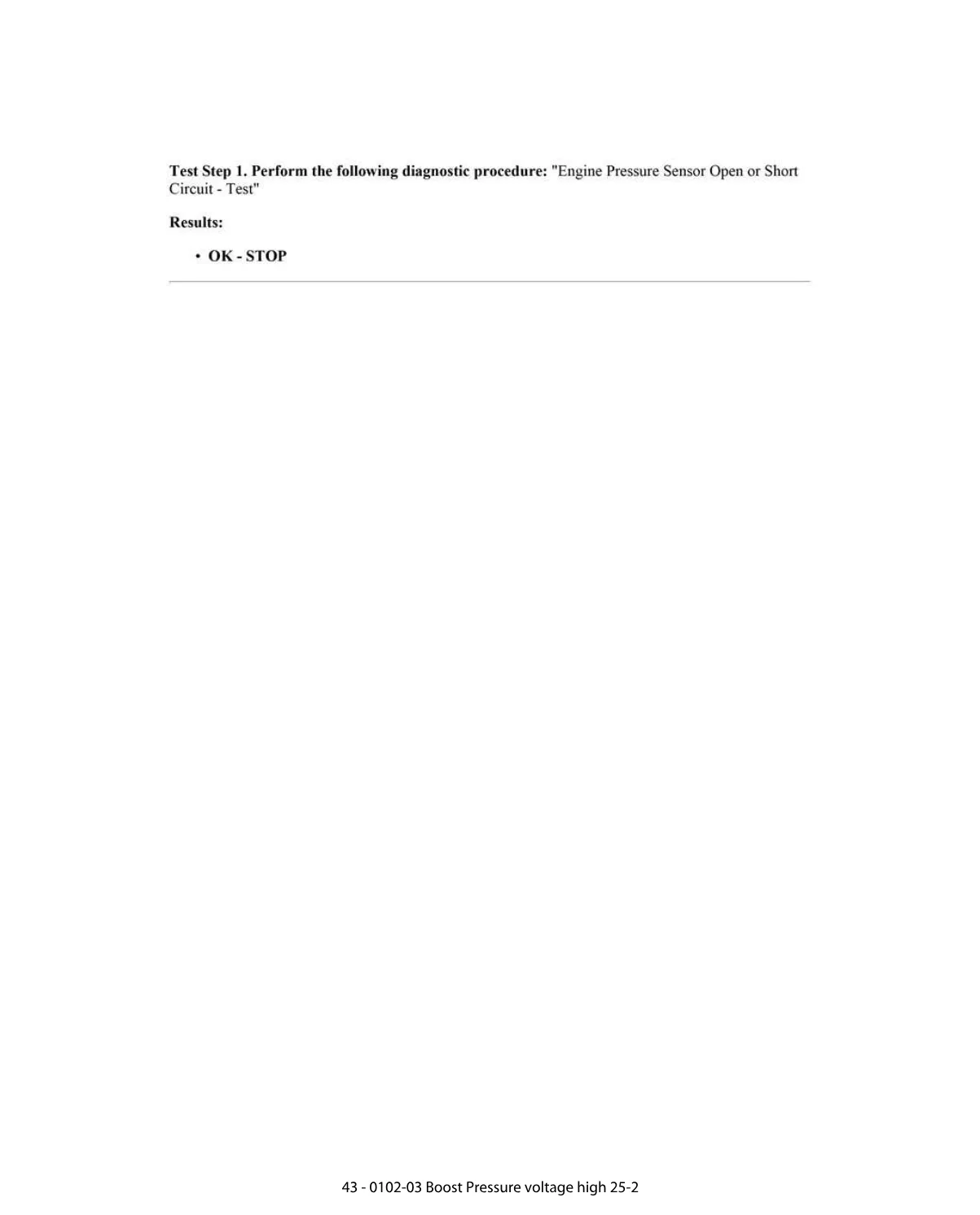 CAT Boost Pressure DTC — Diagnostic Guide 0102-03 Voltage High - page 2 is available after signing in