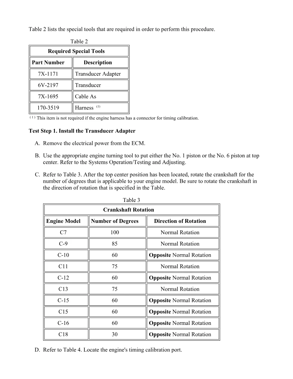 CAT C15 Timing Calibration Troubleshooting — RENR5088-10 — PDF, 9 - page 3 is available after signing in
