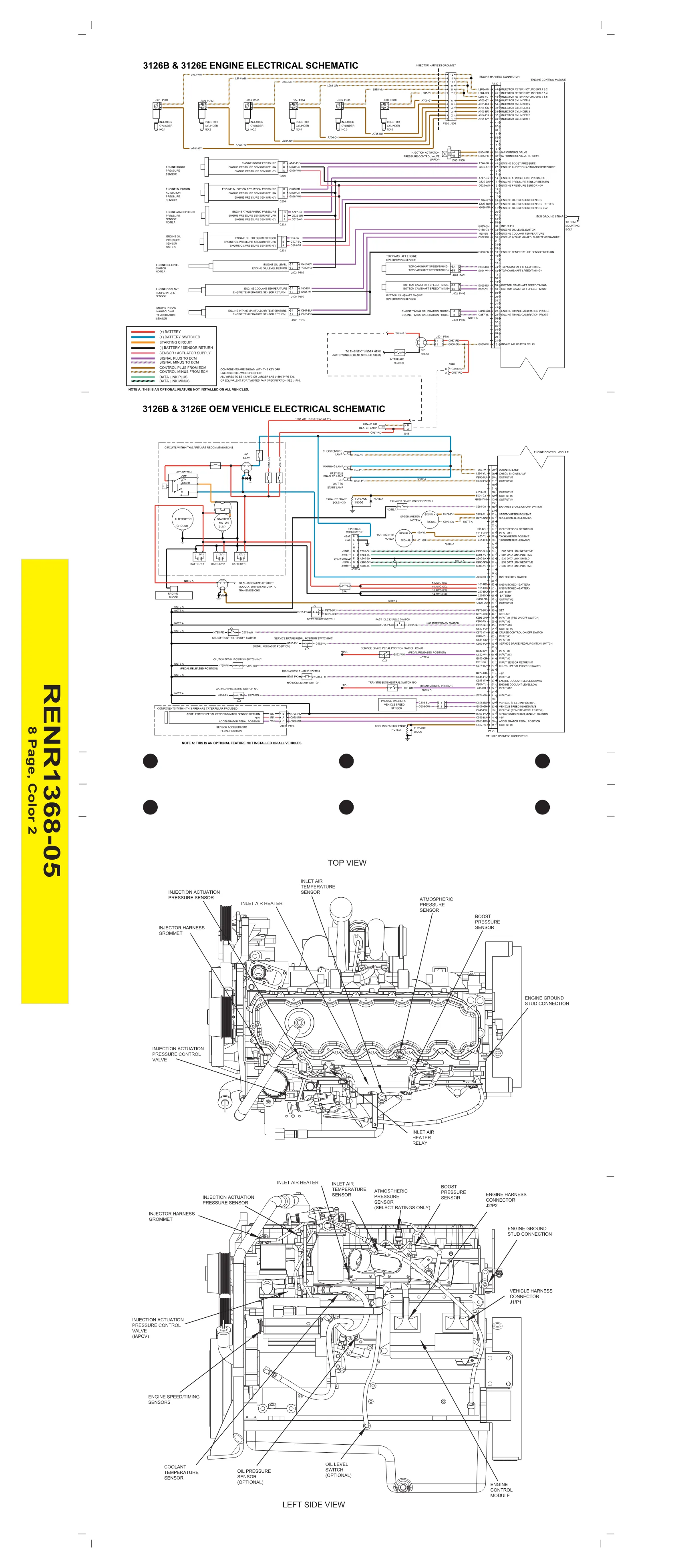 CAT highway Schematic undefined document – CAT – 3126B and 3126E - page 2 is available after signing in