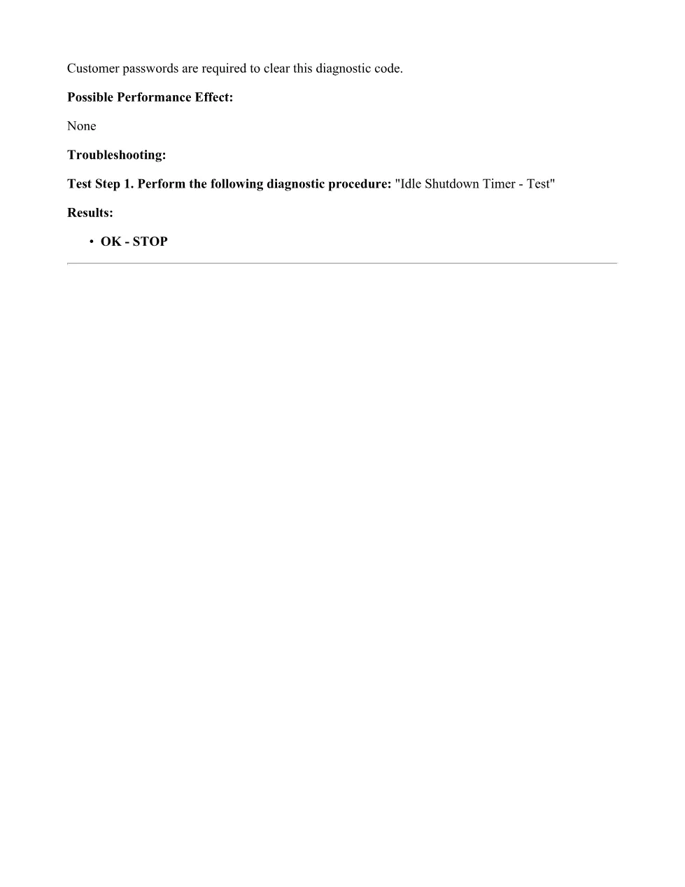 CAT Idle Shutdown Override — Troubleshooting Guide RENR1328-08 - page 2 is available after signing in