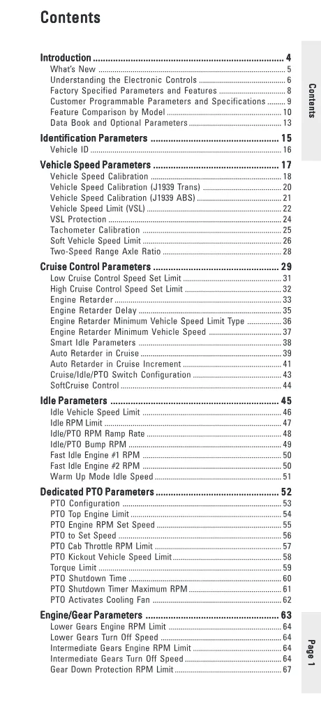 CAT Progrramming Parameters undefined document – CAT Progrramming - preview page 2 of 3