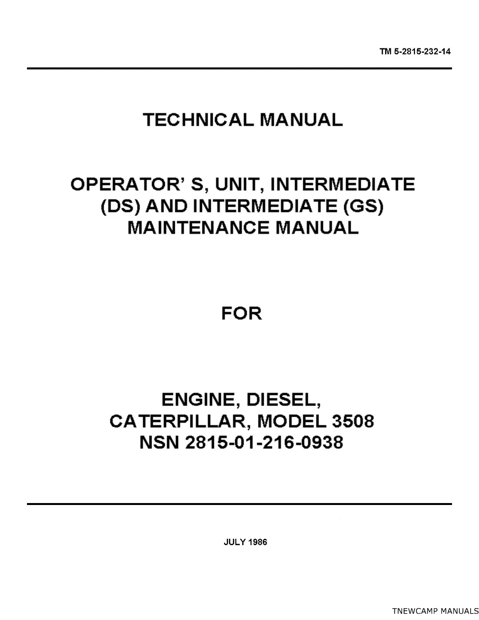 CATERPILLAR undefined document – -Caterpillar 3500 Series Engine - preview page 2 of 3