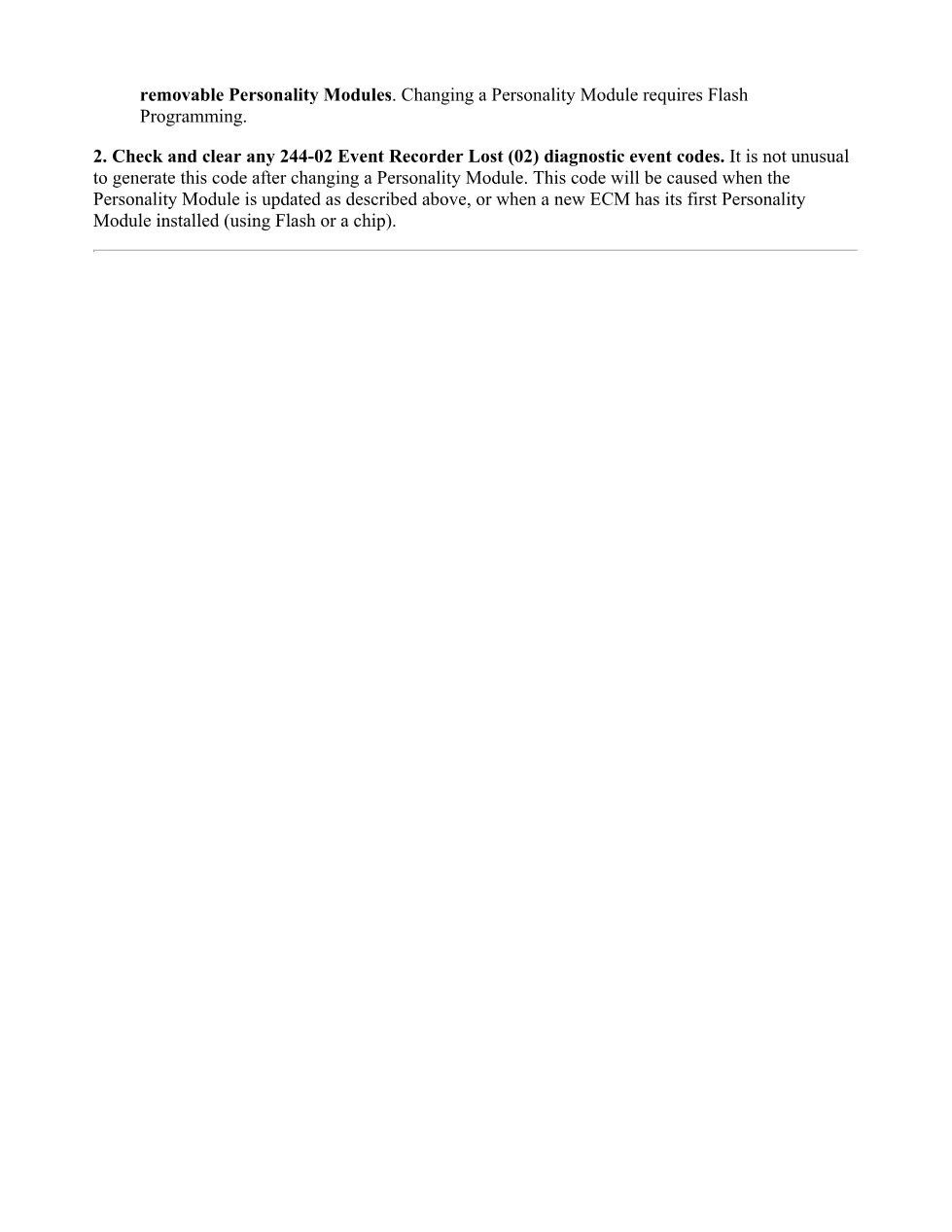 Changing a personality module — CAT 3406E C-10 C-12 3176B – Guide - page 2 is available after signing in