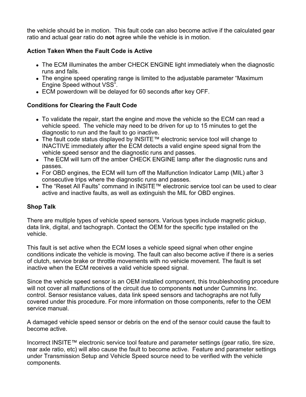 code 241 DTCs manual — Wheel-Based Vehicle Speed (SPN - preview page 2 of 6