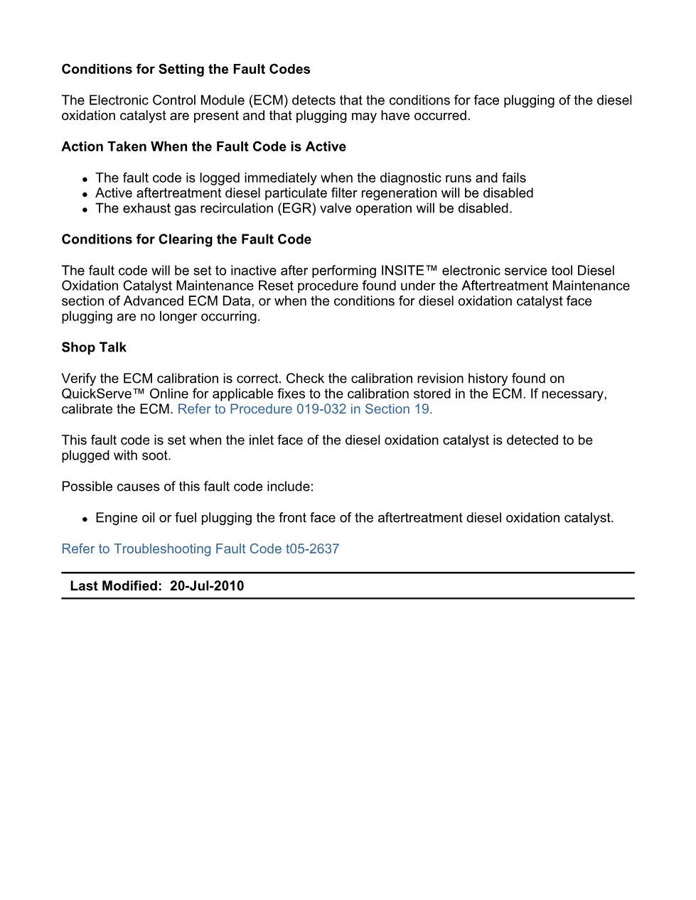 code 2637 DTCs troubleshooting manual — Code 2637.pdf - preview page 2 of 3