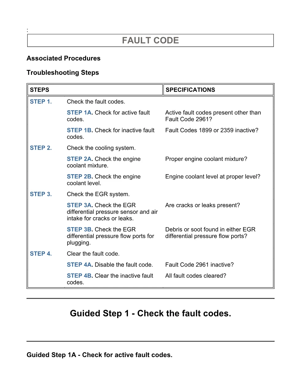 code 2961 DTCs diagnostic procedure — Code 2961 — PDF, - page 3 is available after signing in
