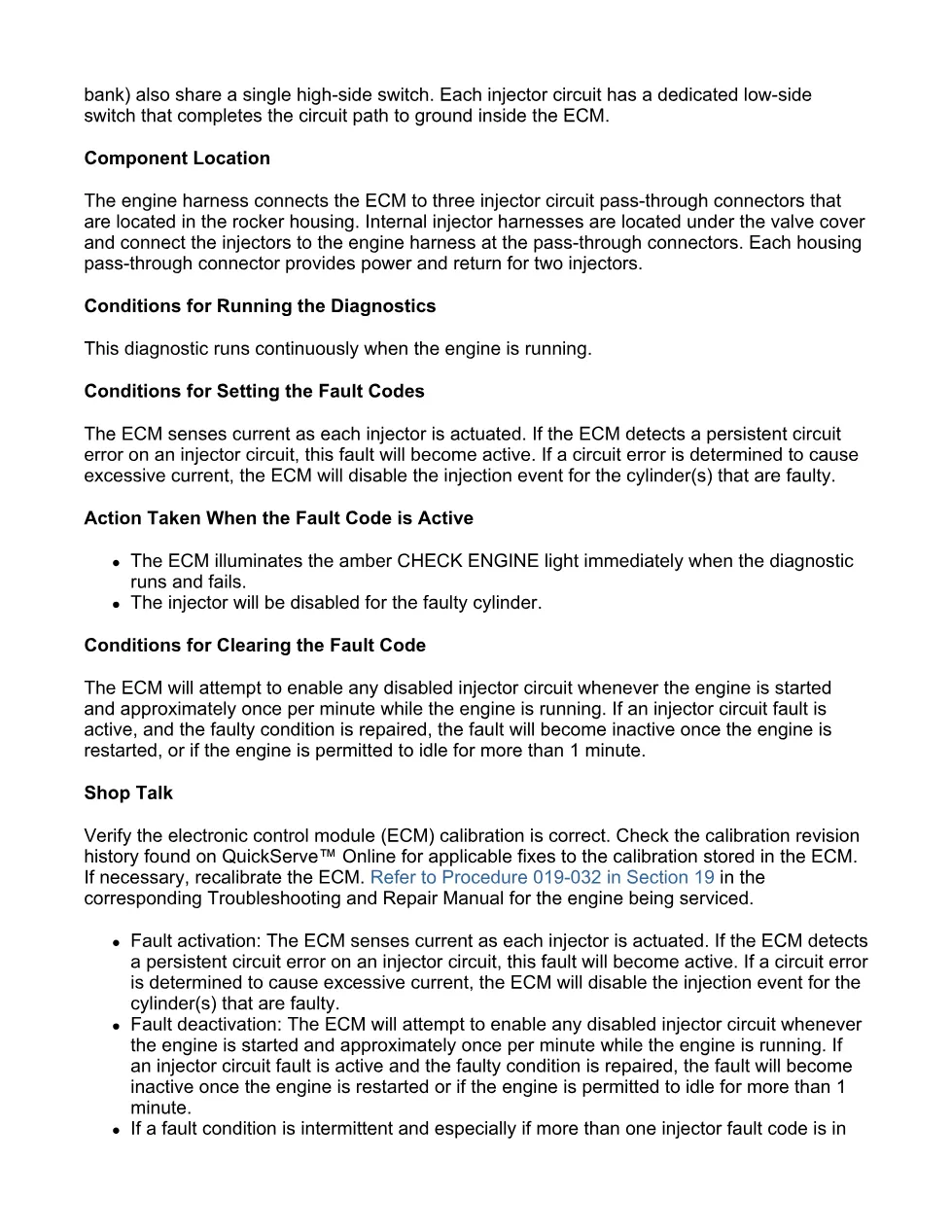 code 324 DTCs Troubleshooting Manual — Injector Solenoid - preview page 2 of 3