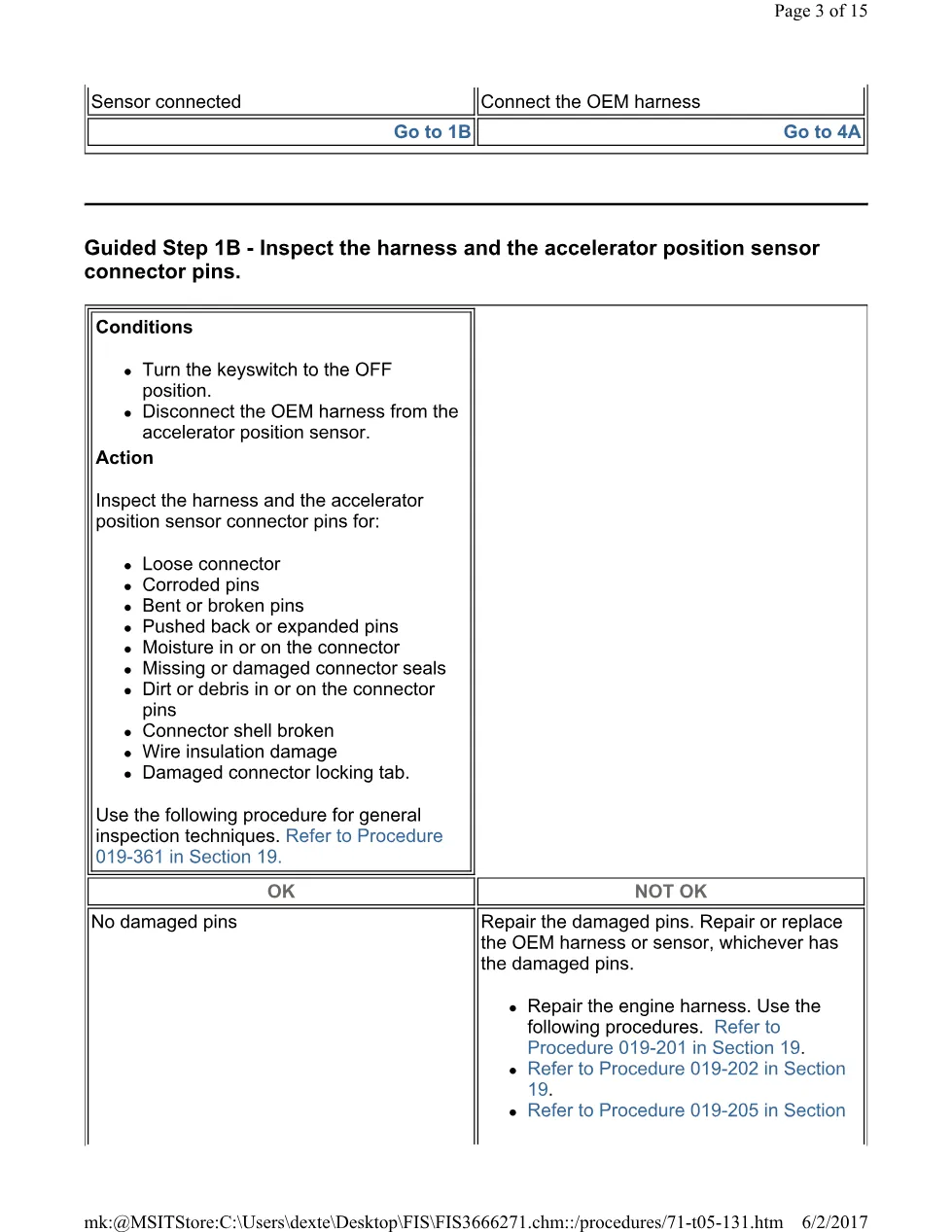 Cummins 131 accelerator test ? fault code 131 or 132 accelerator - page 3 is available after signing in