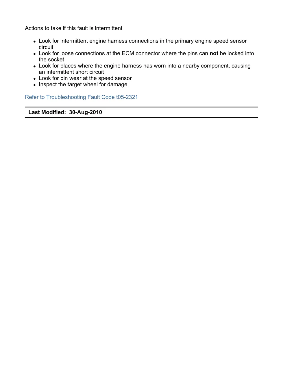 Cummins 2321 fault code troubleshooting manual — Code 2321 — PDF, - page 3 is available after signing in