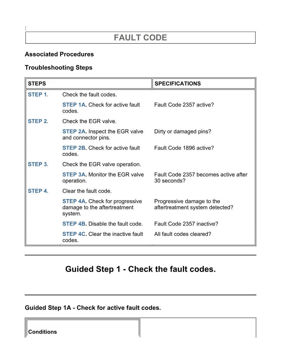 Cummins 2357 troubleshooting manual — EGR Valve Control Circuit - page 3 is available after signing in