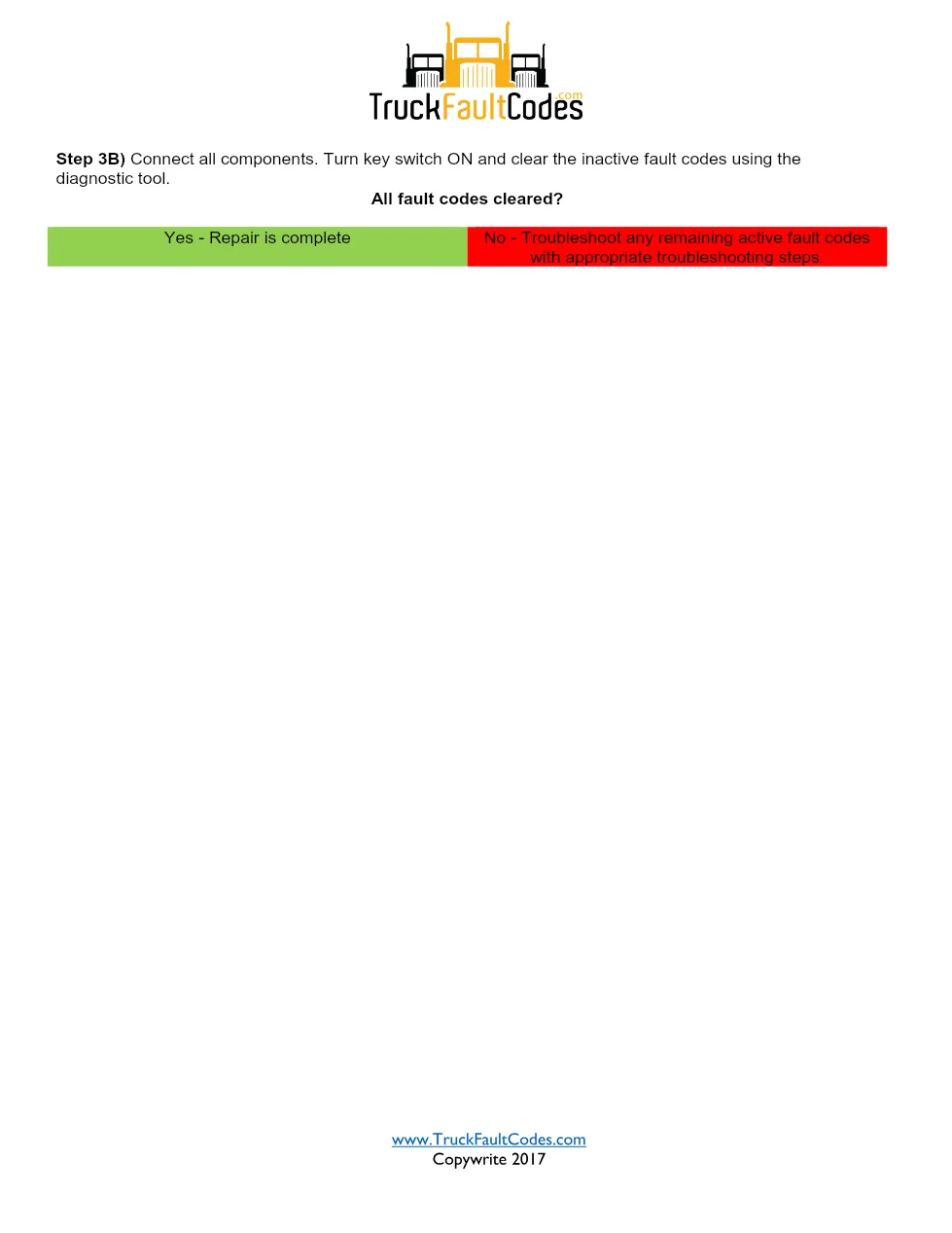 Cummins 377 fault troubleshooting document — Fault Code 377 - page 3 is available after signing in