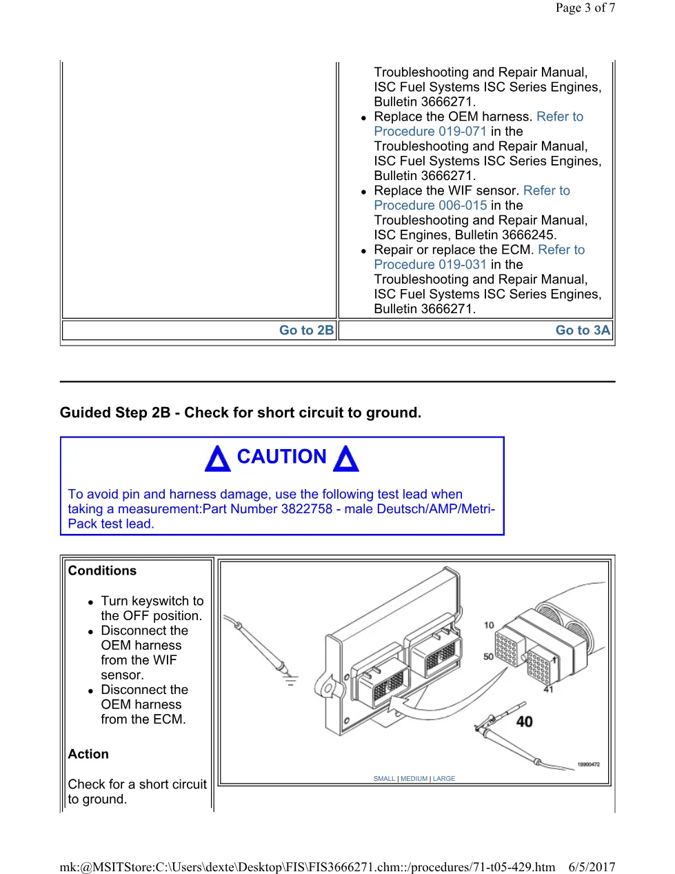 Cummins 429 WIF test ? fault code 429 water-in-fuel sensor - page 3 is available after signing in