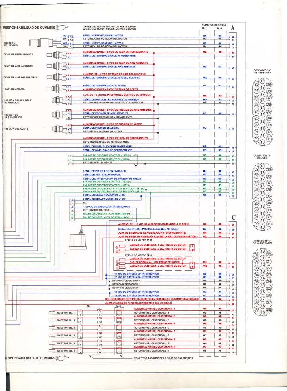 Cummins Celect Plus Chung Wiring Diagram — Bulletin No. 3666146-03 - page 3 is available after signing in