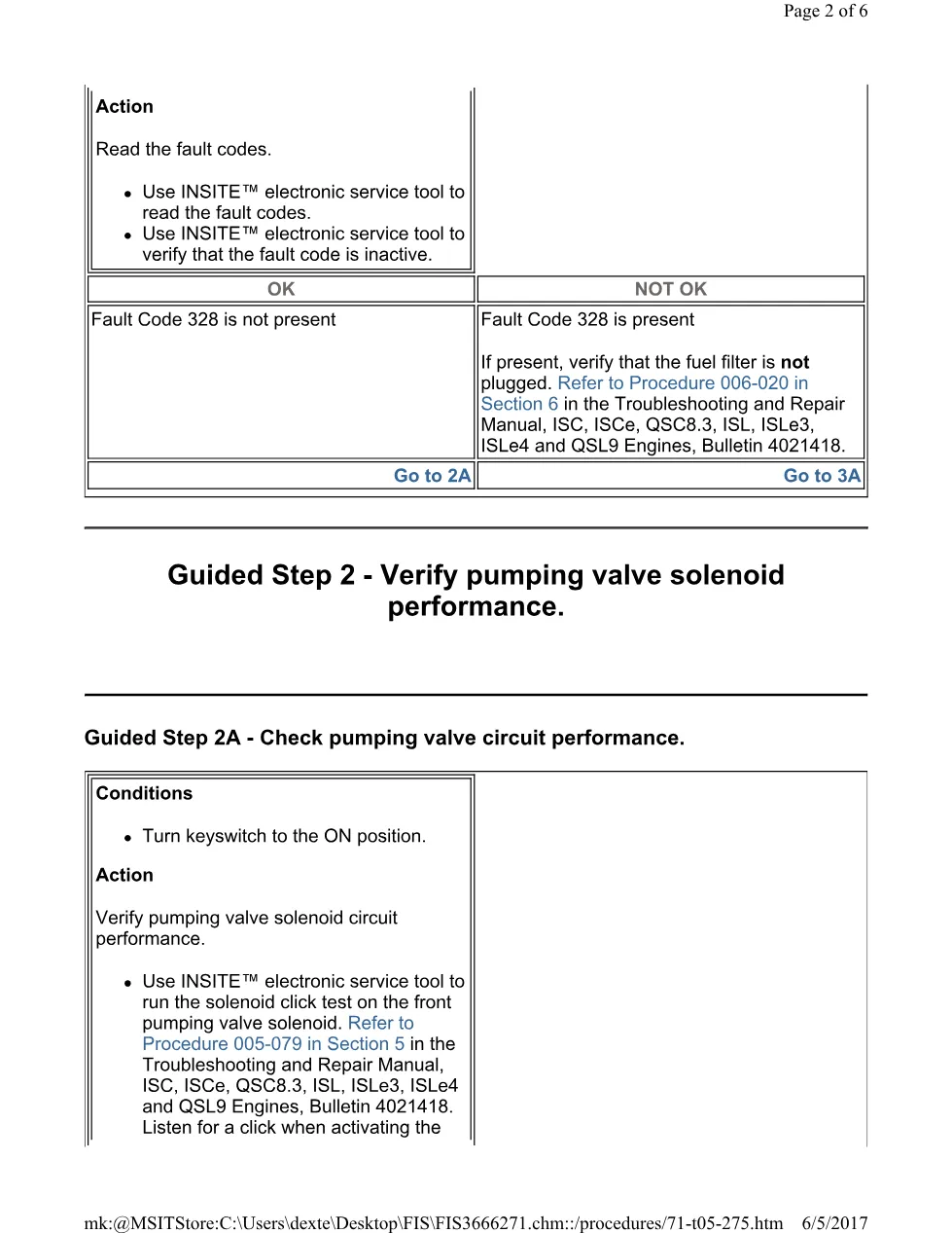 Cummins CM554 275 TS document guide – 275(TS).pdf – PDF, 6 pages - preview page 2 of 3