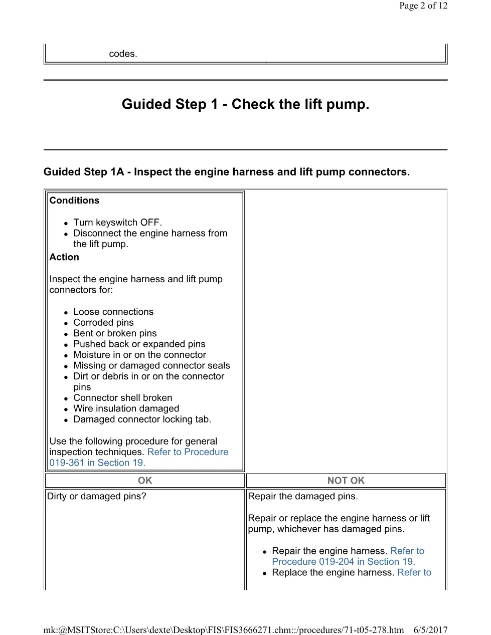 Cummins CM554 278 TS document guide – 278(TS).pdf – PDF, 12 pages - preview page 2 of 3