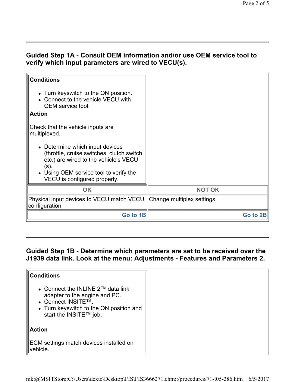 Cummins CM554 286 TS document guide – 286(TS).pdf – PDF, 5 pages - preview page 2 of 3