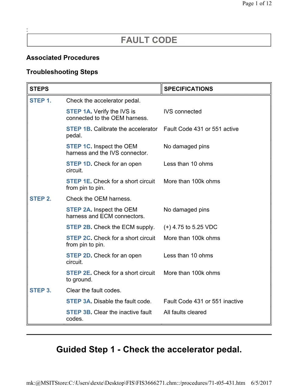 Cummins CM554 431 TS document guide – 431(TS).pdf – PDF, 12 pages - preview page 1 of 3
