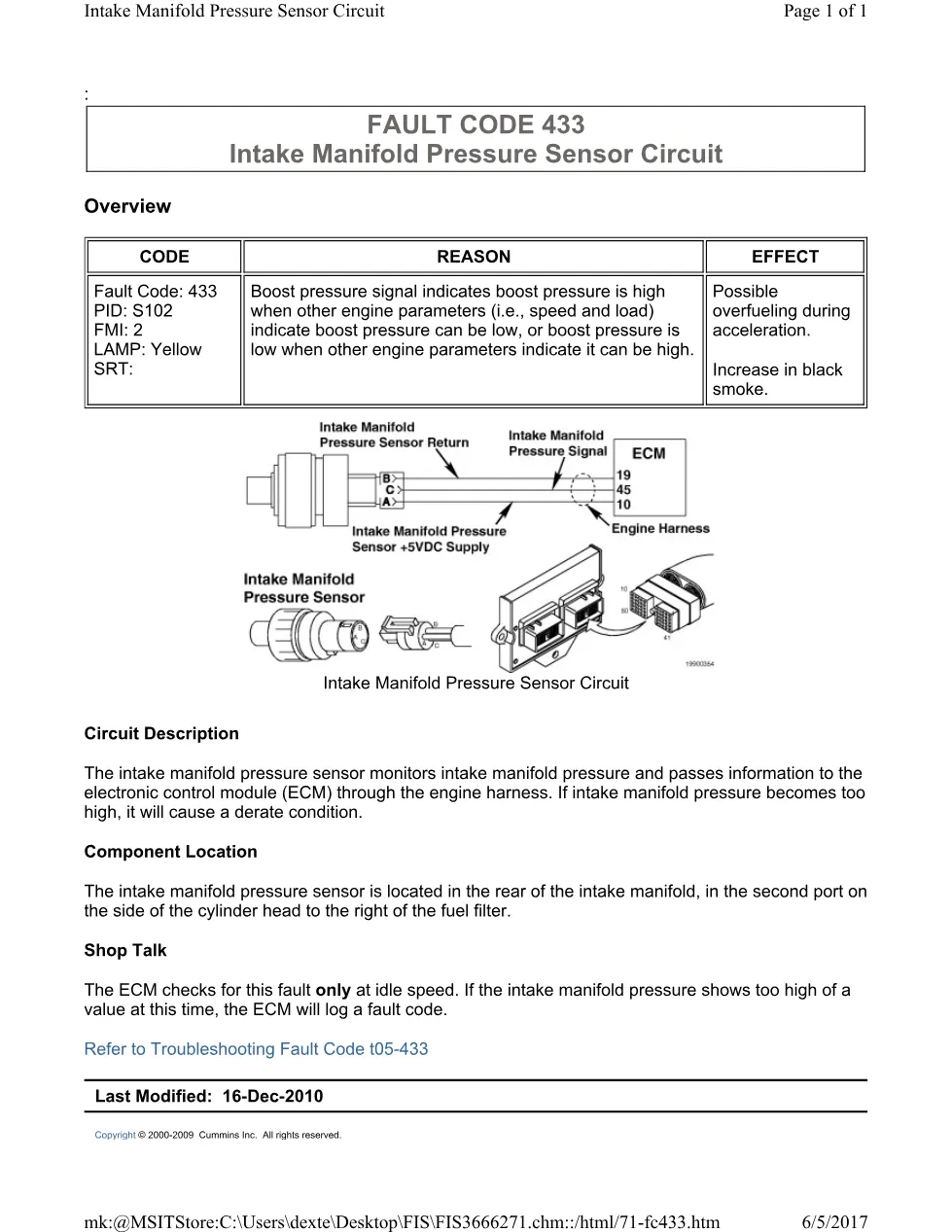 Cummins CM554 433 manual document guide – 433.pdf – PDF, 1 pages - page 1 is available after signing in