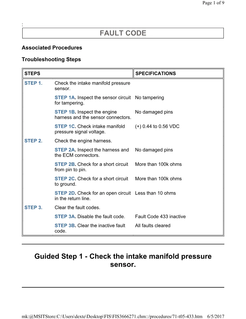 Cummins CM554 433 TS document guide – 433(TS).pdf – PDF, 9 pages - preview page 1 of 3