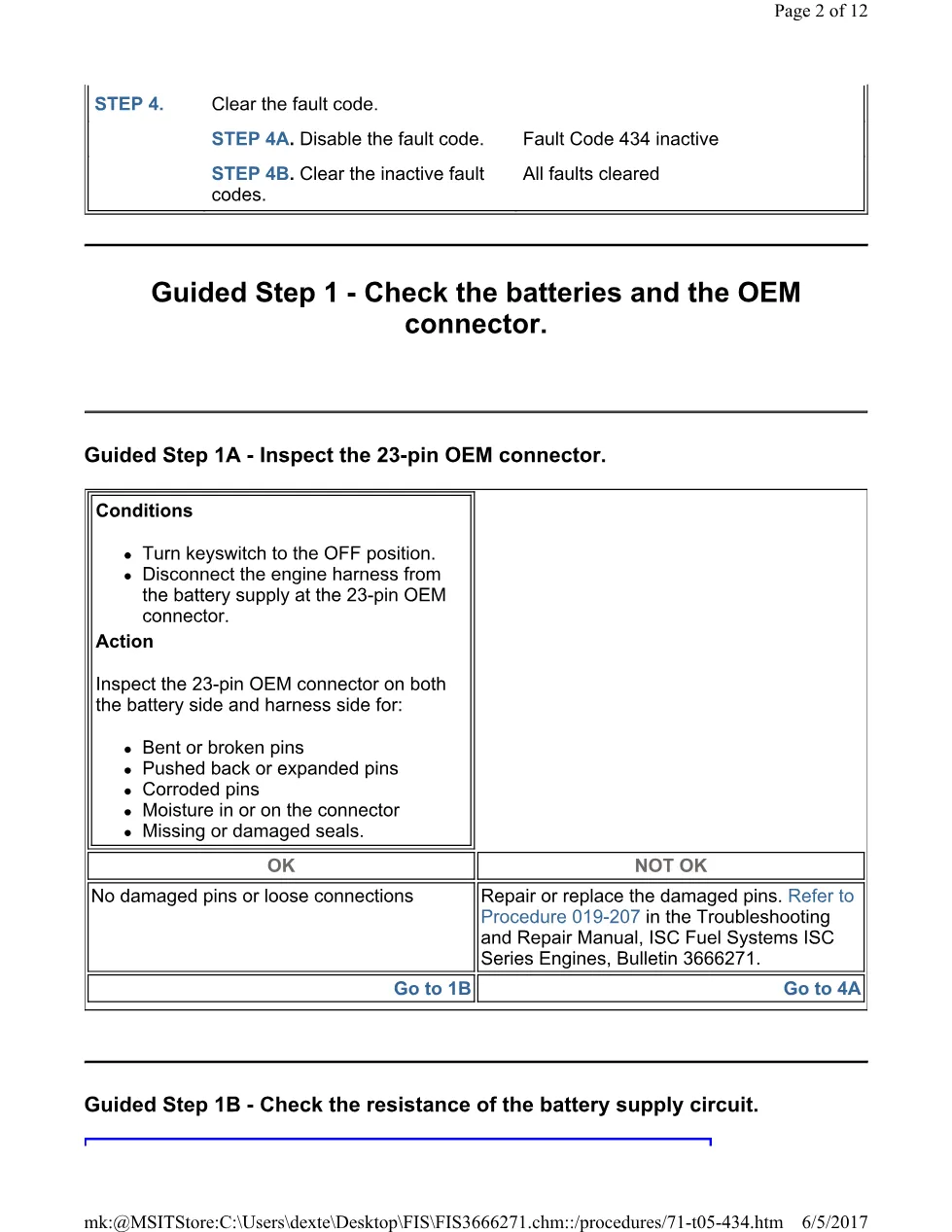 Cummins CM554 434 TS document guide – 434(TS).pdf – PDF, 12 pages - preview page 2 of 3