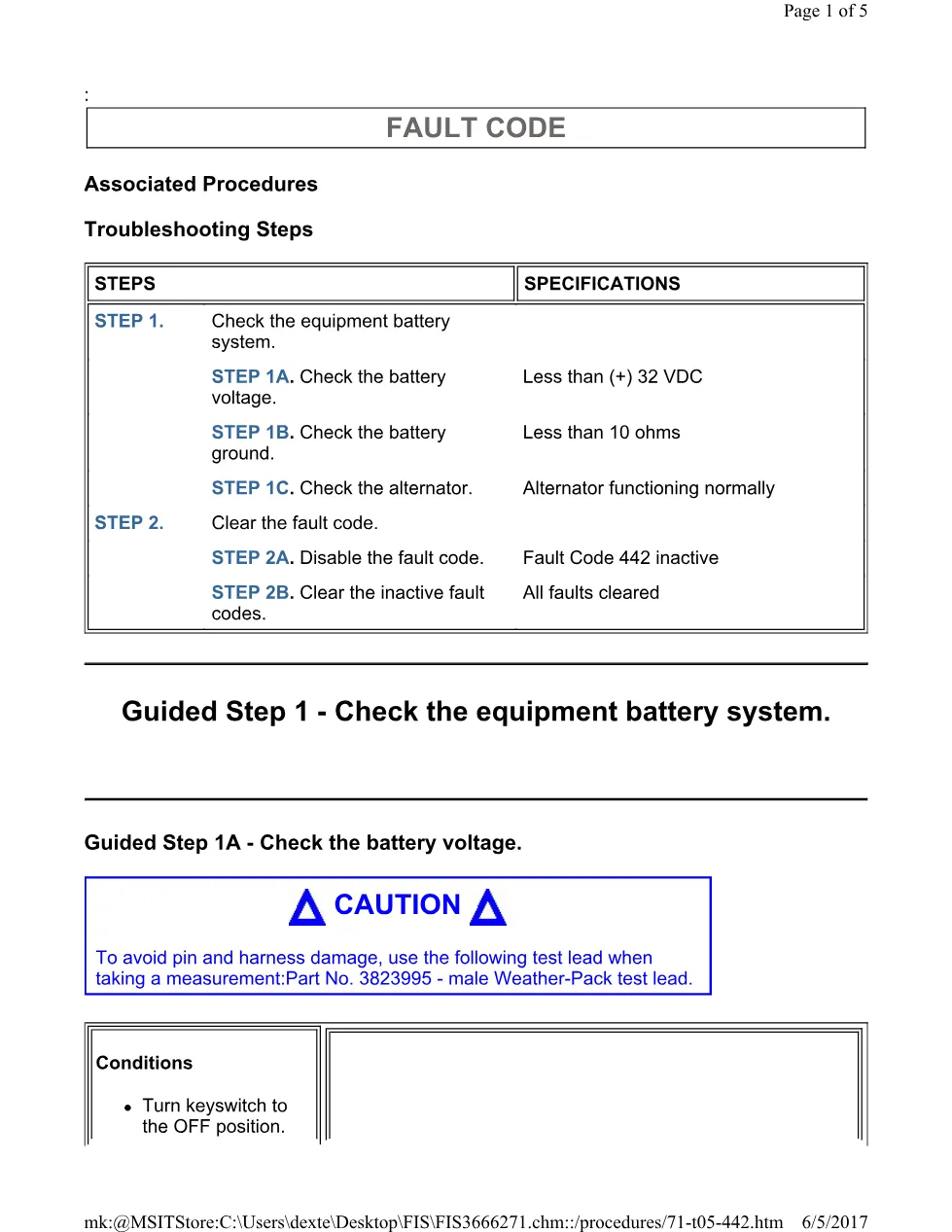 Cummins CM554 442 TS document guide – 442(TS).pdf – PDF, 5 pages - preview page 1 of 3