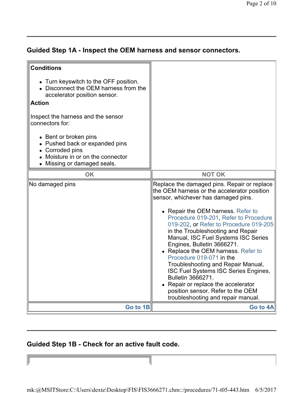 Cummins CM554 443 TS document guide – 443(TS).pdf – PDF, 10 pages - preview page 2 of 3