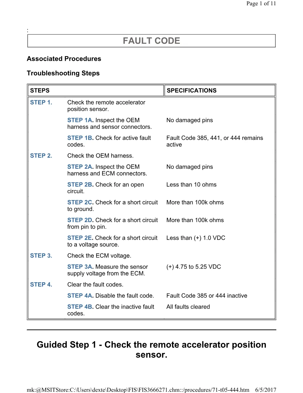 Cummins CM554 444 TS document guide – 444(TS).pdf – PDF, 11 pages - preview page 1 of 3
