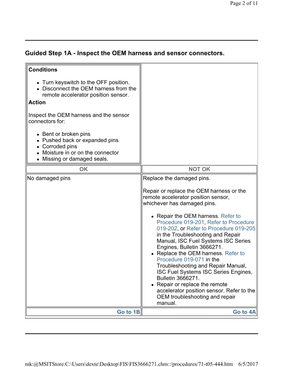 Cummins CM554 444 TS document guide – 444(TS).pdf – PDF, 11 pages - preview page 2 of 3