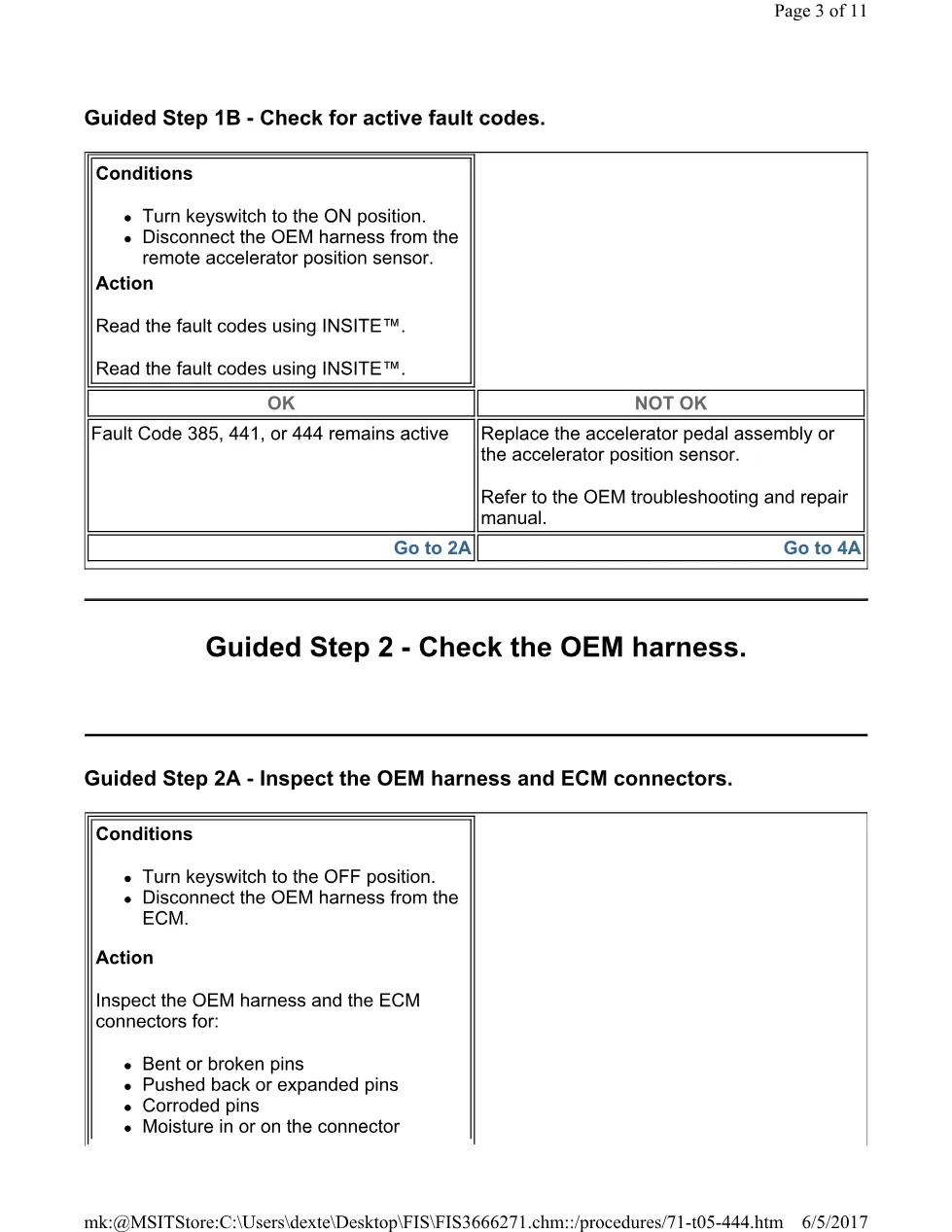 Cummins CM554 444 TS document guide – 444(TS).pdf – PDF, 11 pages - page 3 is available after signing in