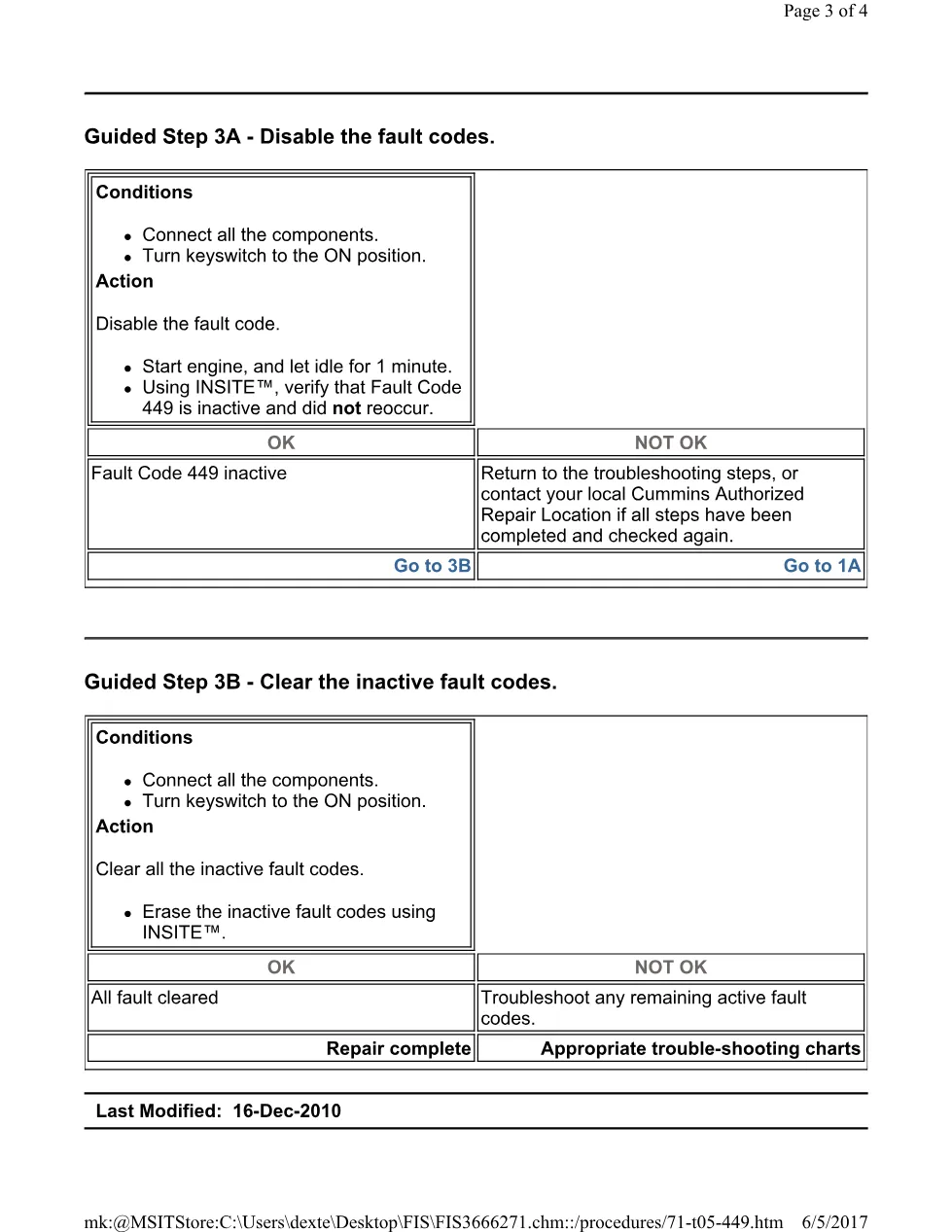 Cummins CM554 449 TS document guide – 449(TS).pdf – PDF, 4 pages - page 3 is available after signing in