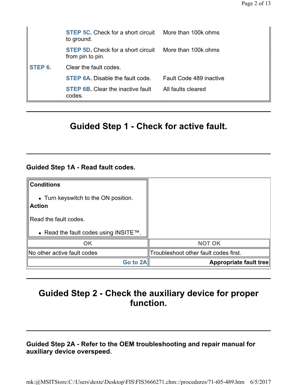 Cummins CM554 489 TS document guide – 489(TS).pdf – PDF, 13 pages - preview page 2 of 3