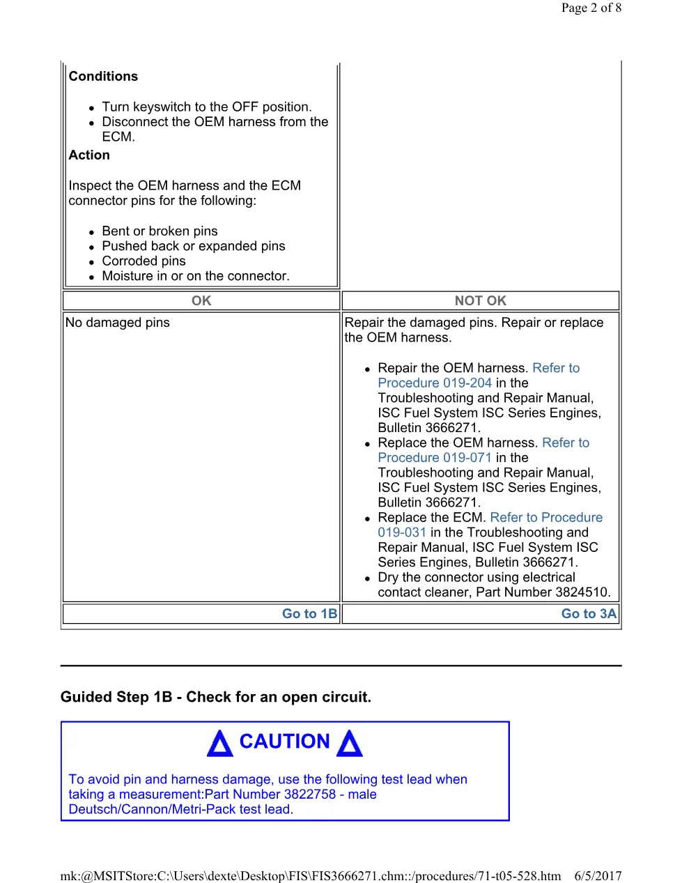 Cummins CM554 528 troubleshooting document guide – 528(TS).pdf - preview page 2 of 3