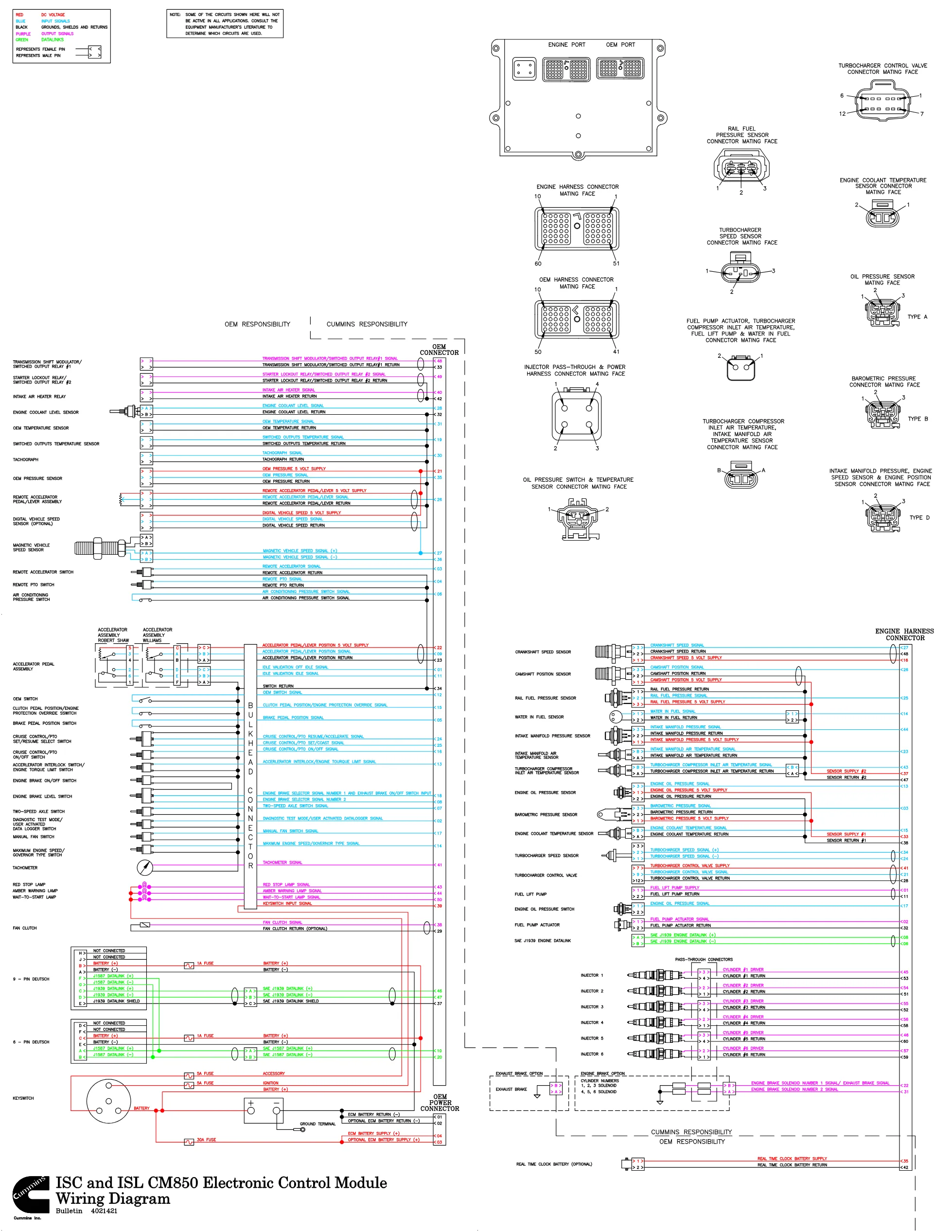 Cummins CM850 manual Chung — Cummins ISC-ISL CM850 — PDF, 1 page - page 1 is available after signing in