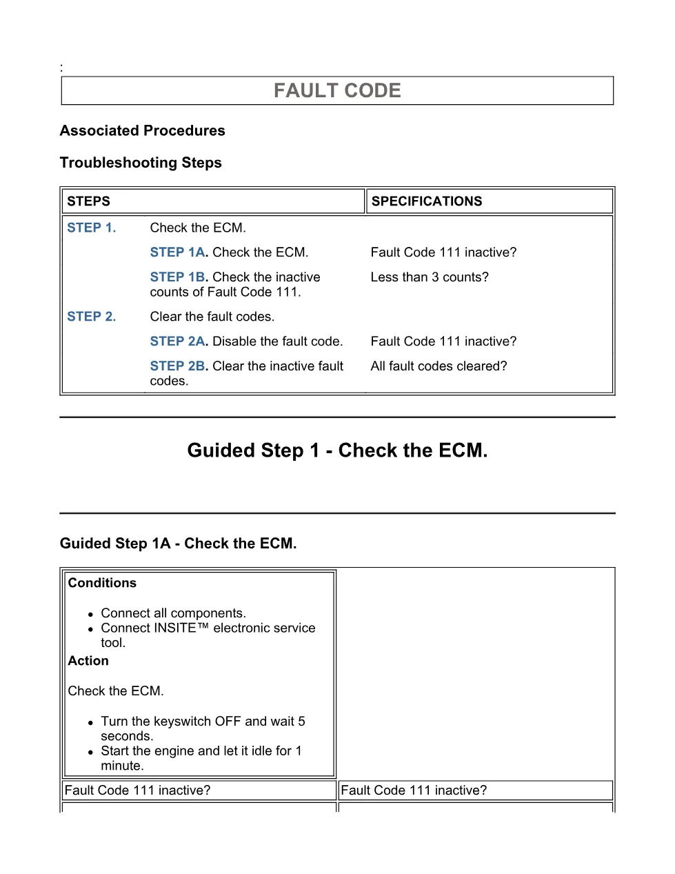 Cummins Code 111 Fault Code Troubleshooting — ISB6.7 CM2150 ECM - page 3 is available after signing in