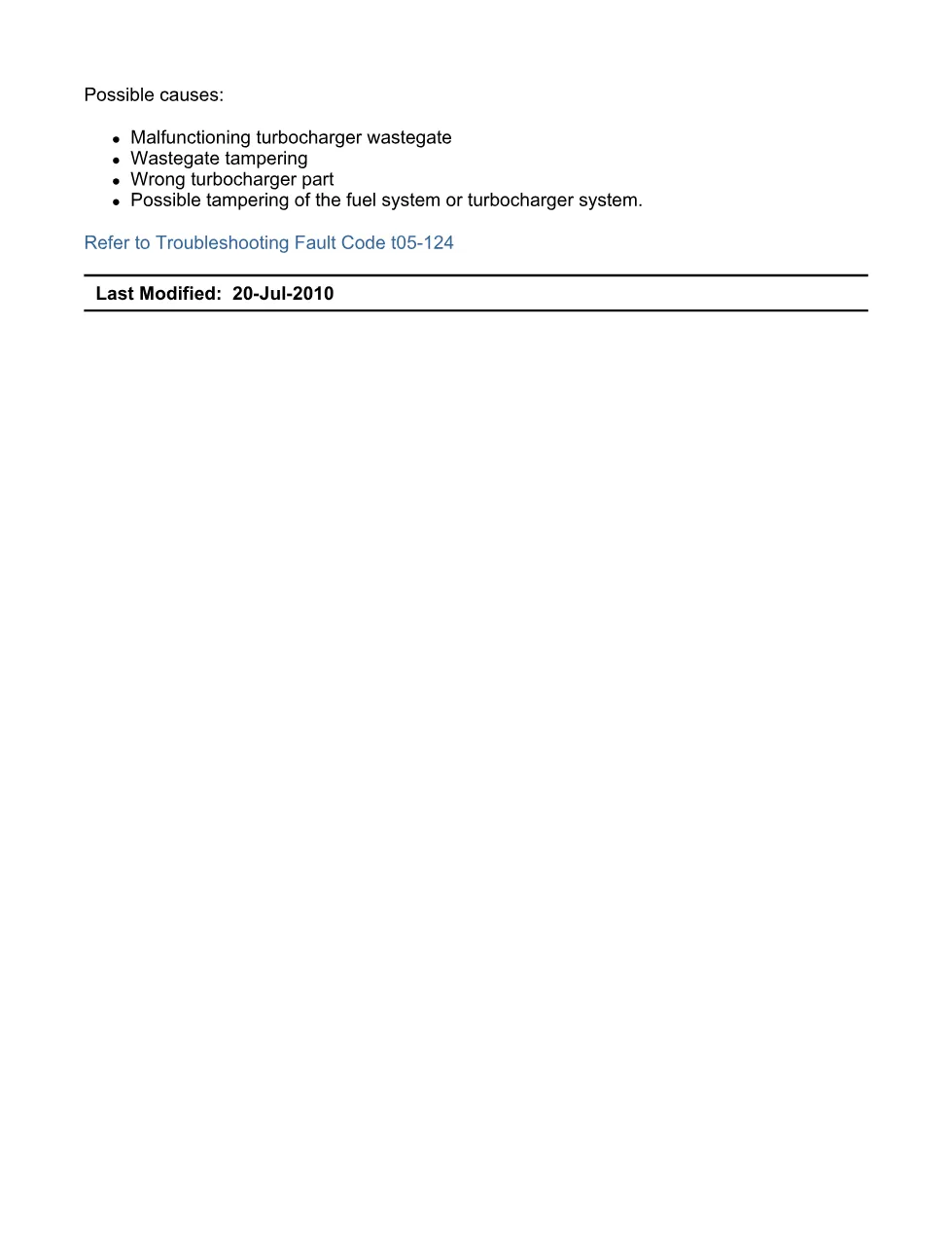 Cummins Code 124 Troubleshooting Manual — ISB6.7 CM2150 DTC Code - preview page 2 of 3