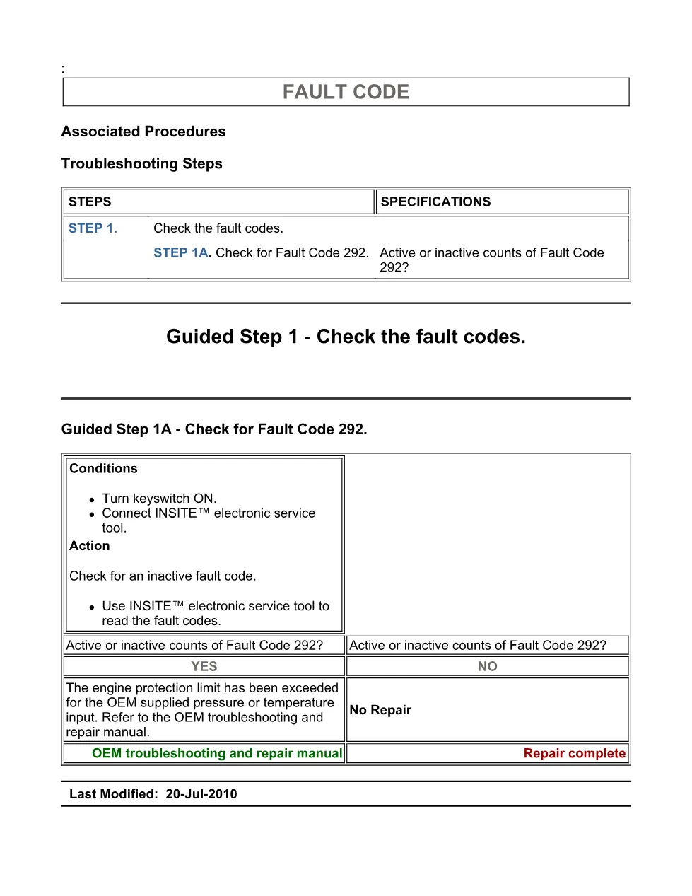 Cummins code 292 manual — Fault Code 292 — PDF, 3 pages – Service - page 3 is available after signing in