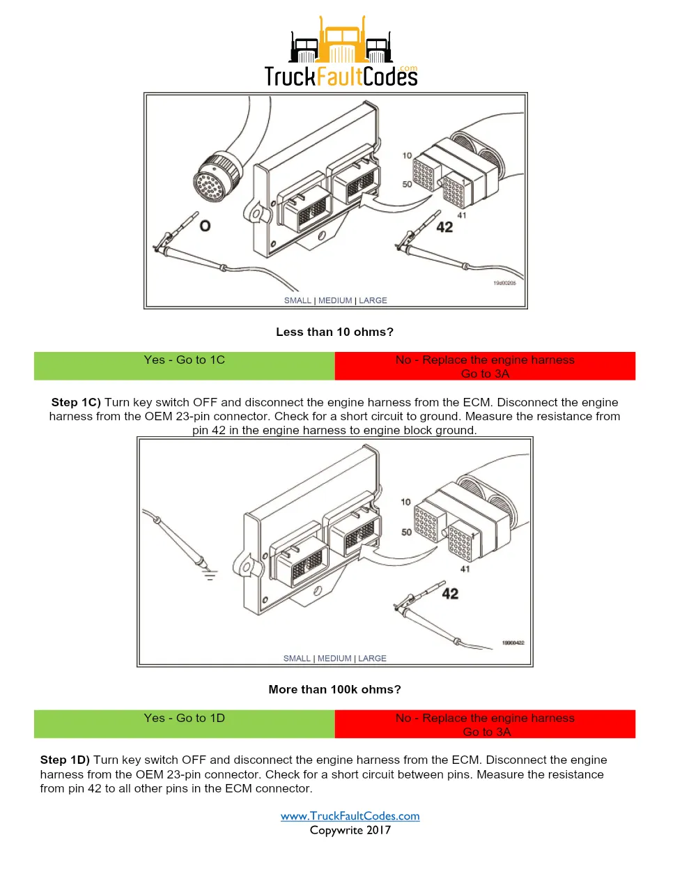 Cummins exhaust brake fault troubleshooting — Fault Code 243 - preview page 2 of 3