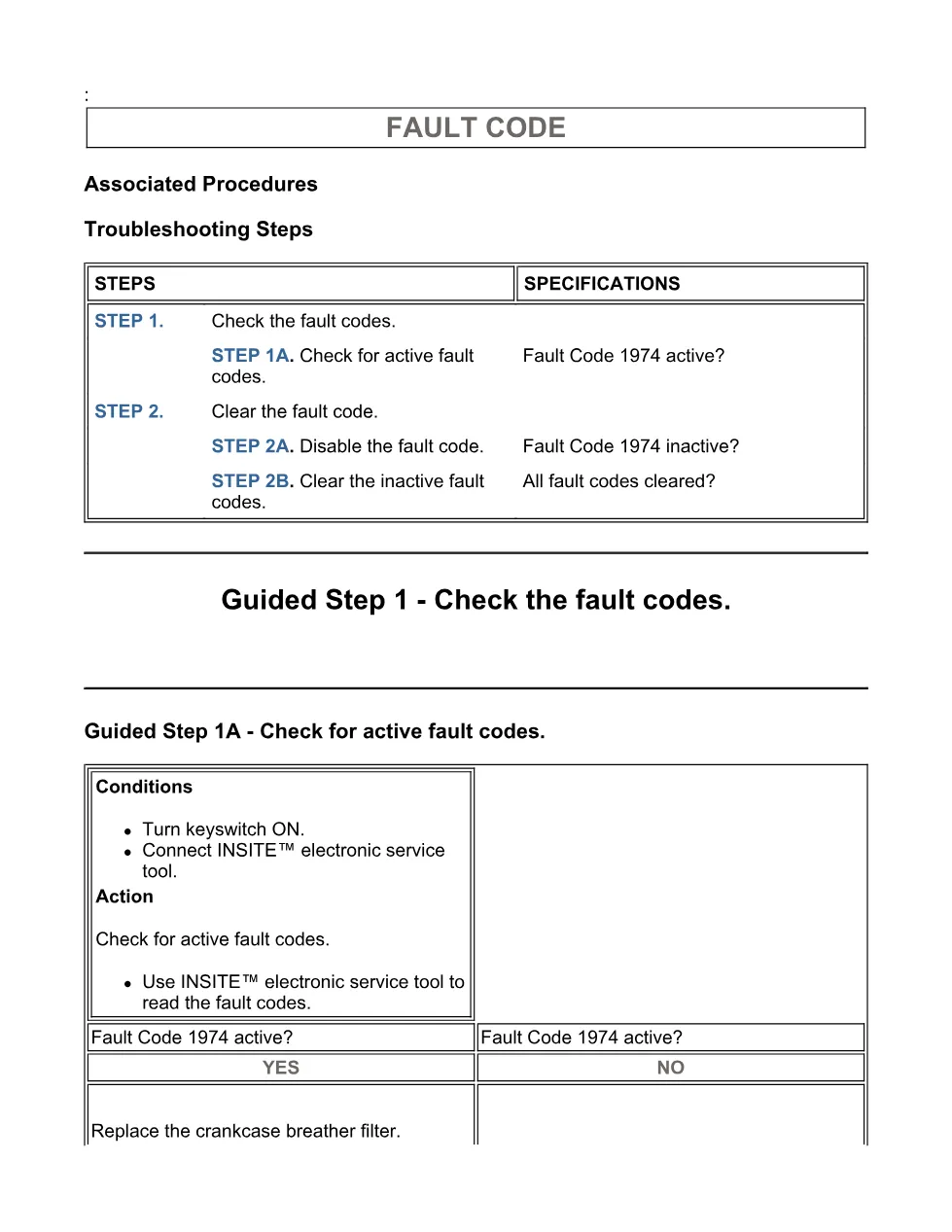 Cummins fault 1974 Troubleshooting — Code 1974 — PDF, 5 pages - page 3 is available after signing in