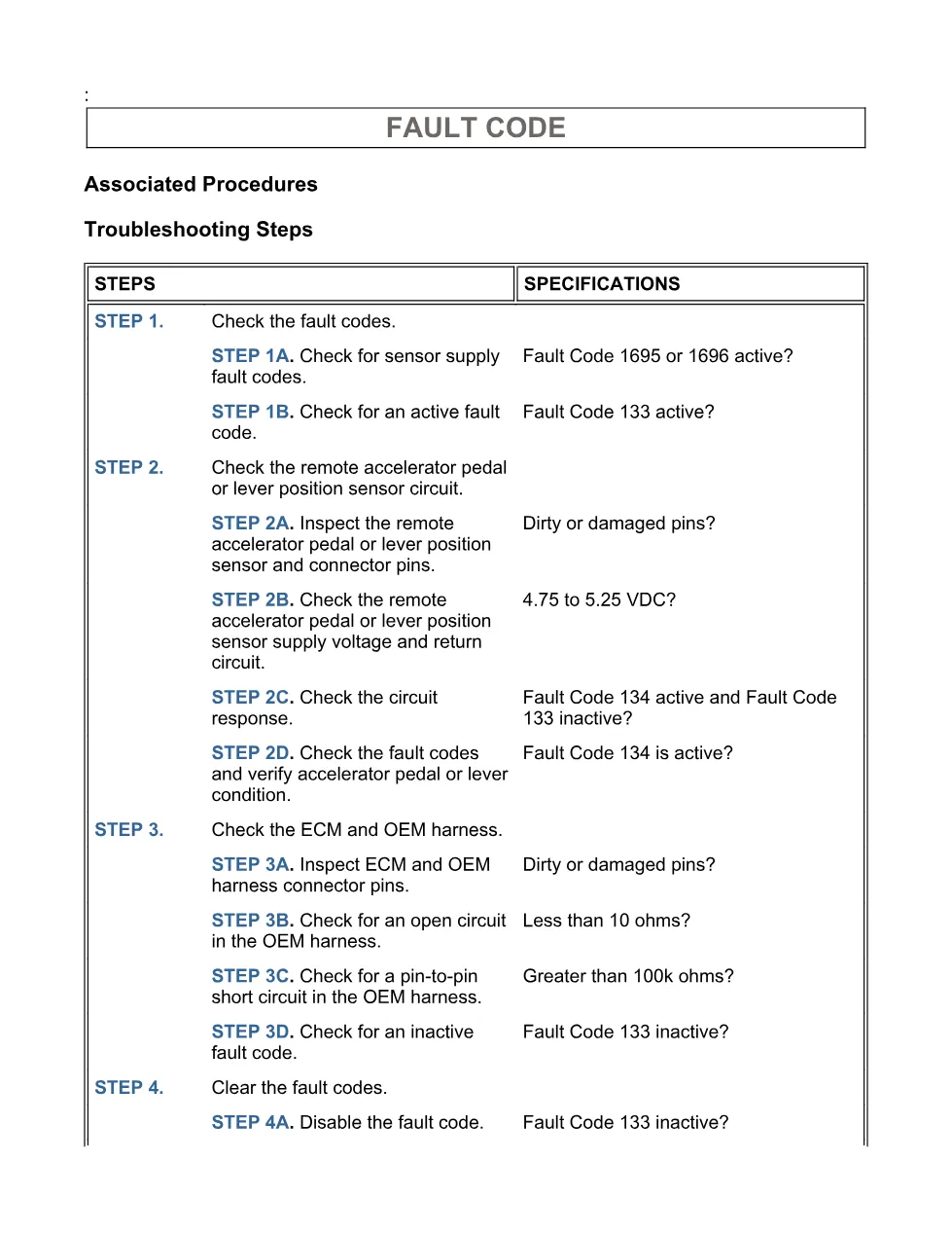 Cummins fault code 133 Troubleshooting Manual — ISB6.7 CM2150 - page 3 is available after signing in