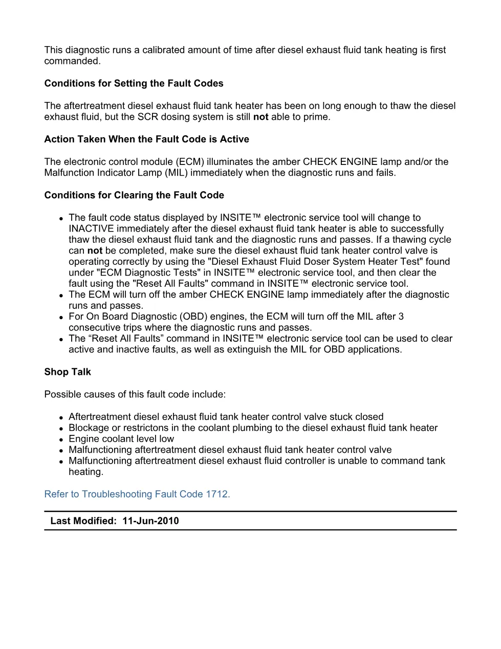 Cummins Fault Code 1712 — DEF Tank Heater — SPN 3363 FMI 18 PDF, - preview page 2 of 6