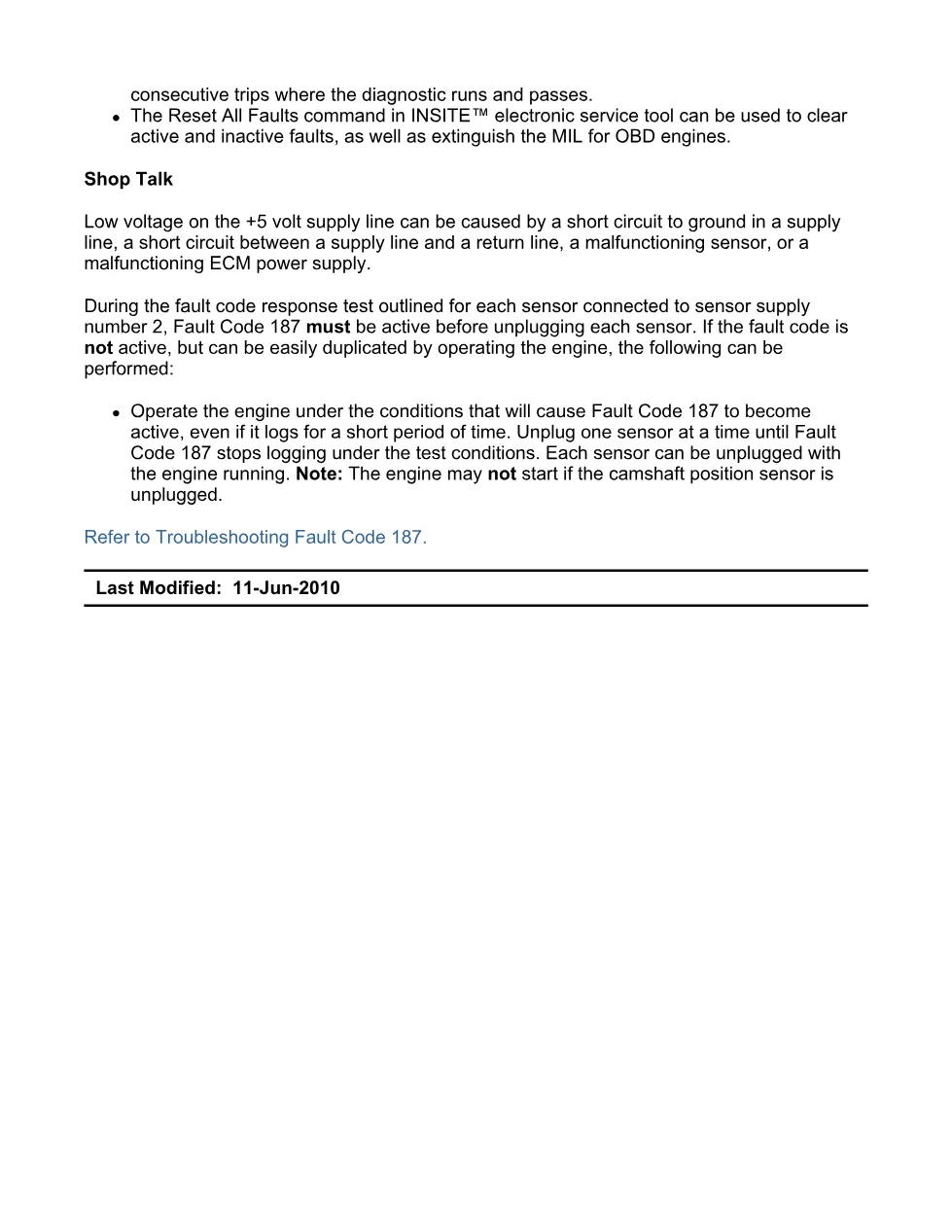 Cummins fault code 187 manual — Sensor Supply 2 Circuit (SPN - page 3 is available after signing in