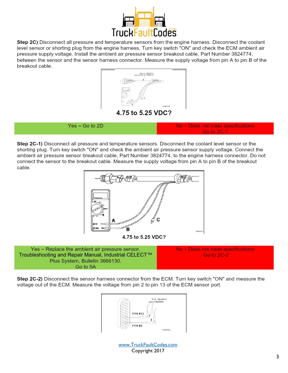 Cummins fault code 222 — Ambient Air Pressure Sensor Circuit - page 3 is available after signing in