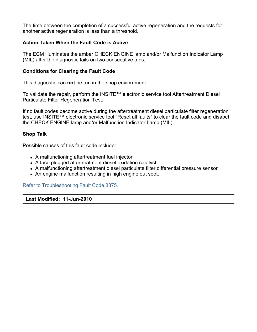 Cummins fault code 3375 — SPN 5397 FMI 31 troubleshooting manual - preview page 2 of 6