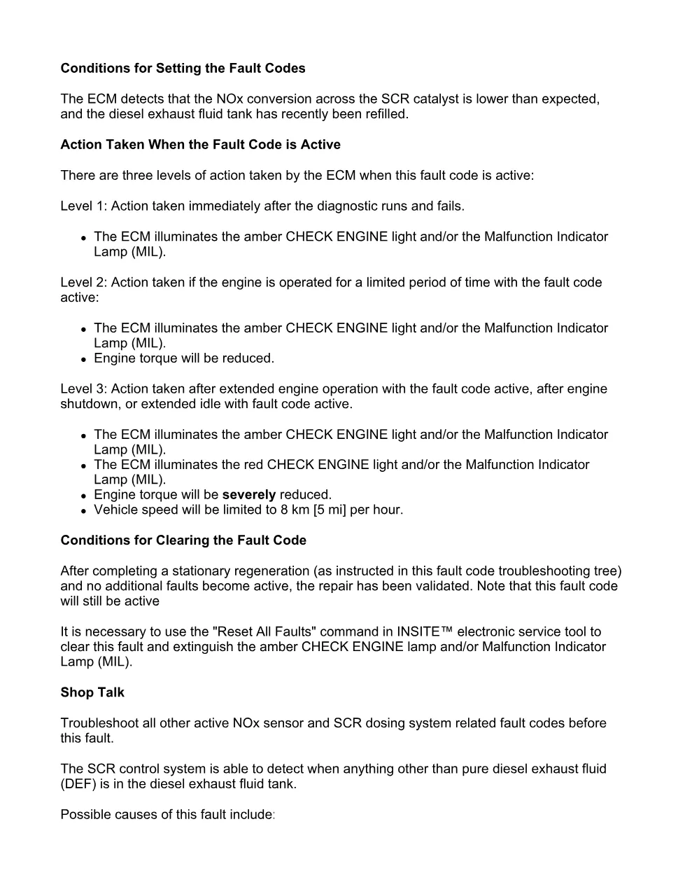 Cummins fault code 3543 — SPN 4094 FMI 31 troubleshooting manual - preview page 2 of 6