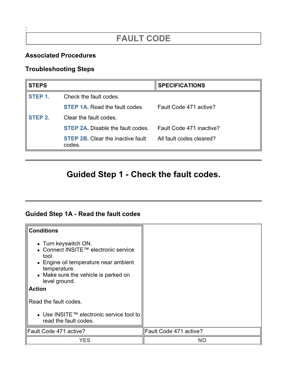 Cummins fault code 471 Troubleshooting Manual — Code 471 — PDF, 5 - page 3 is available after signing in